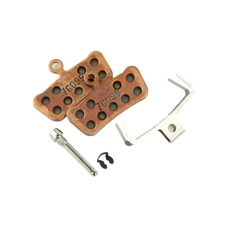 SRAM Balatas Sinterizado Medio/Acero para TRAIL/GUIDE/G2/LEVEL 4PISTON