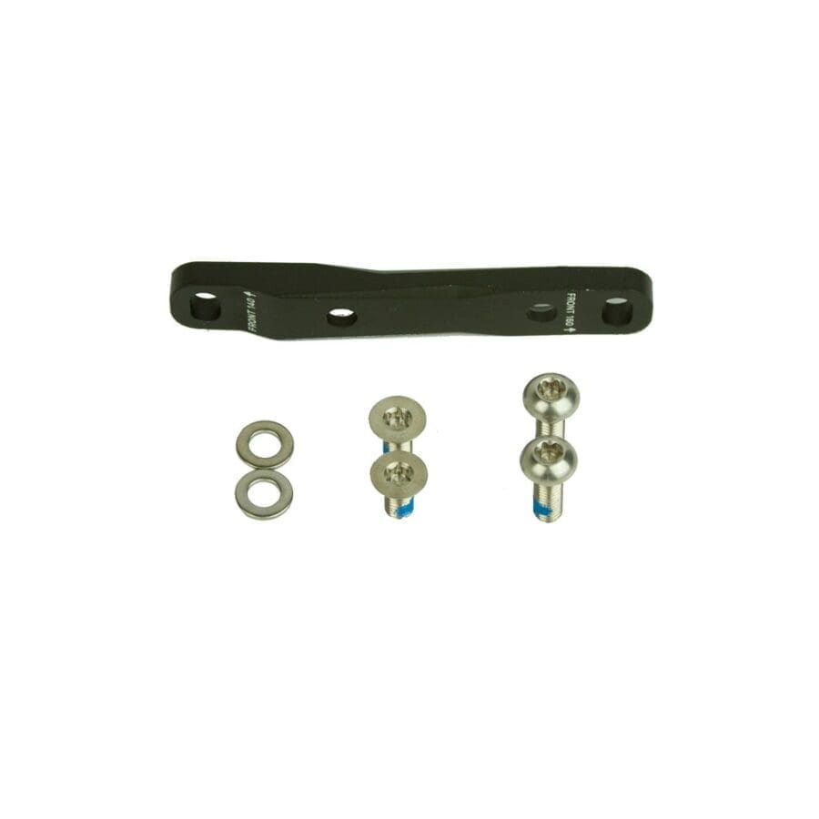 SRAM Adaptador de freno Flat Mount delantero para rotor 140/160 mm con tornillos