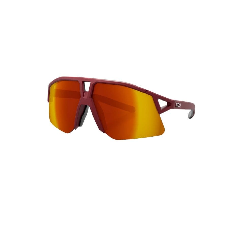 Koo Lentes Hype Rojo Oscuro Mate/Rojo Claro