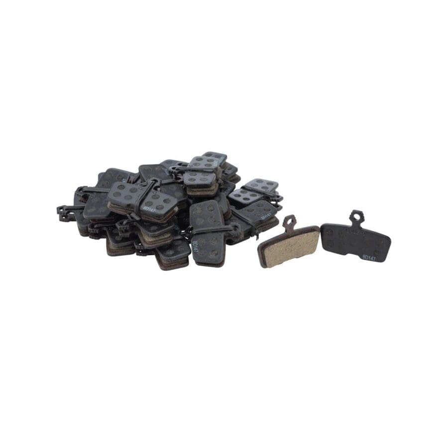 SRAM 20 pares de Balatas Orgánicas/Aluminio (Silenciosas/Ligeras) para Code 2011+, Guide RE, G2 RE, DB8/6/4, Motive.