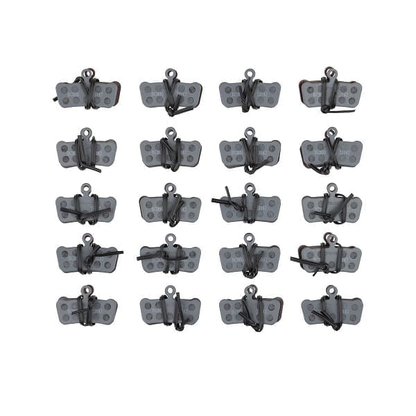 SRAM Set de 20 Balatas Organicas Medium/Acero para TRAIL/GUIDE/G2/LEVEL 4 PISTONES