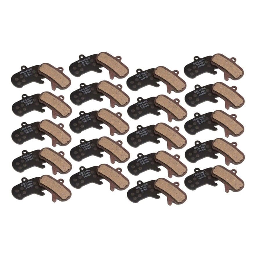 SRAM 20 pares de Balatas Orgánicas/Acero (Silenciosas) para Maven 2024+