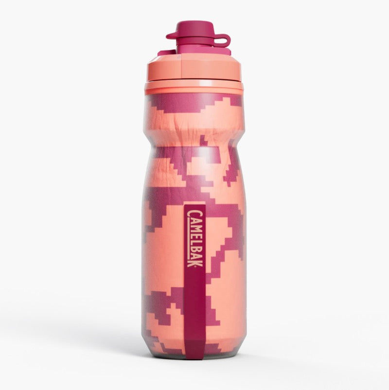 CamelBak Podium Dirt Chill Anfora 620ml Camo Salmón/Carmín
