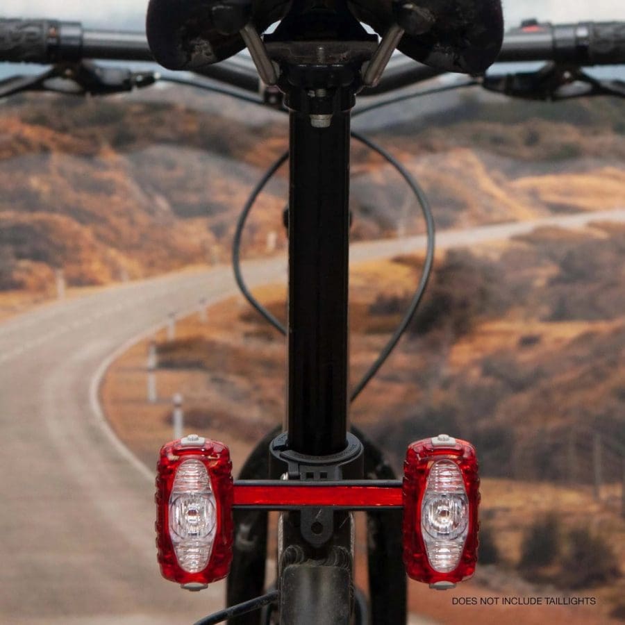 NiteRider Montura Doble Lámpara para Poste de Asiento