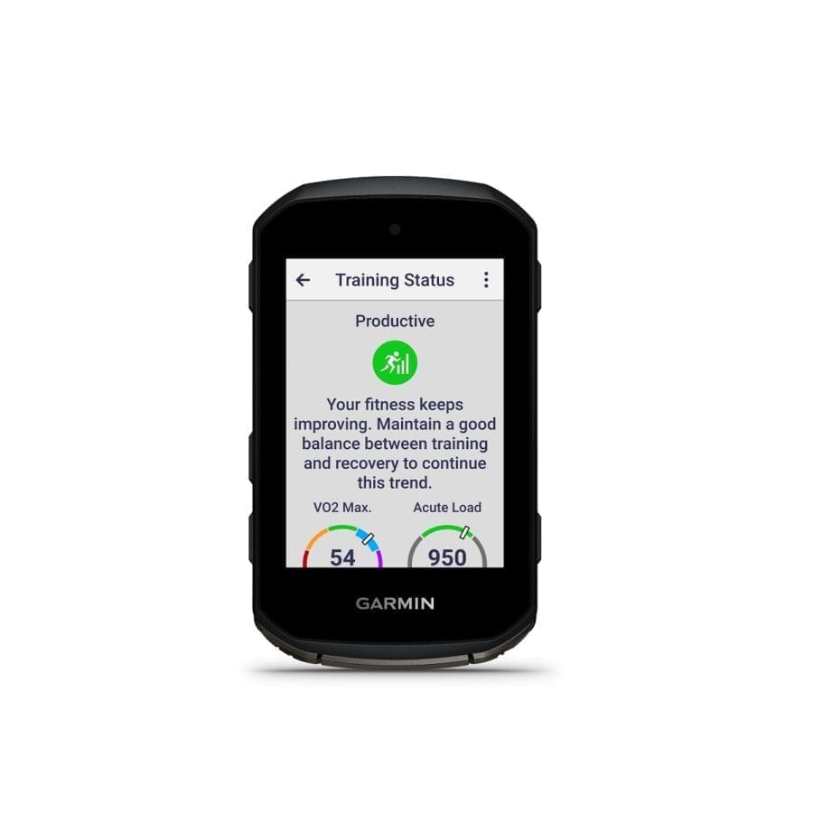 Garmin Edge 850 estado de entrenamiento