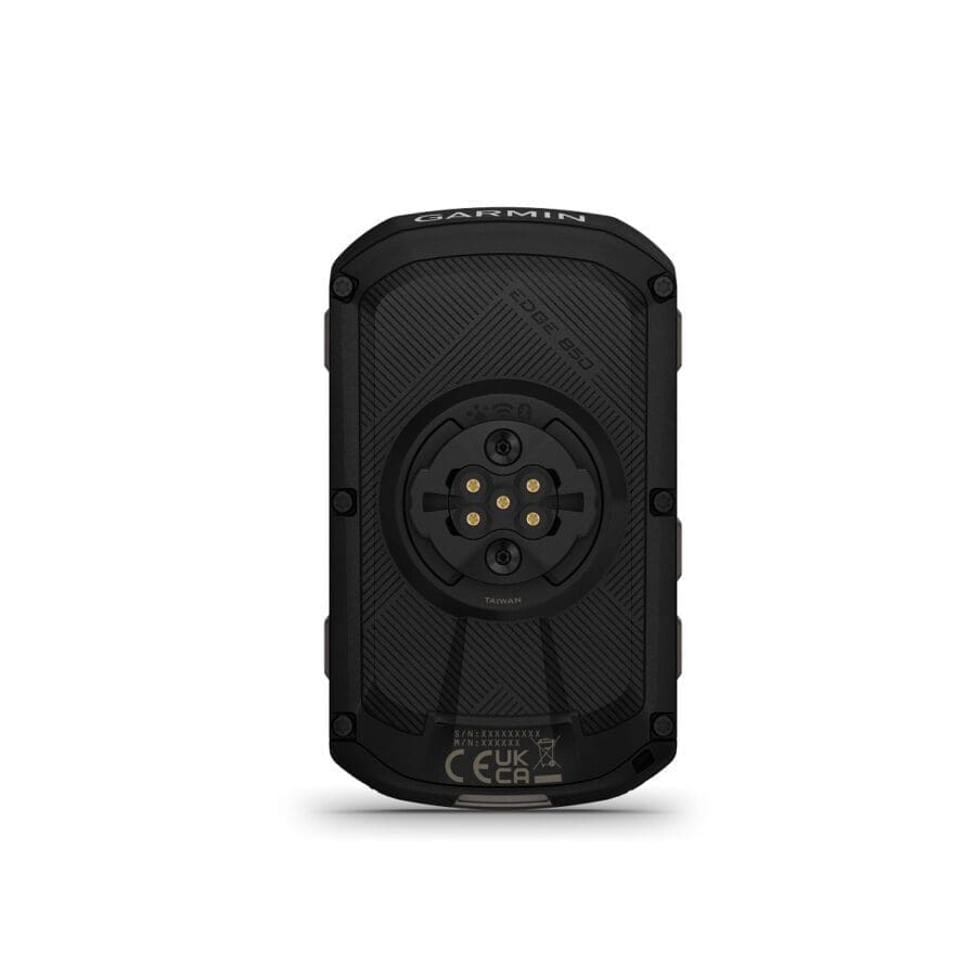 Garmin Edge 850 vista trasera