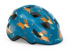 Met Casco Hooray Azul Perros