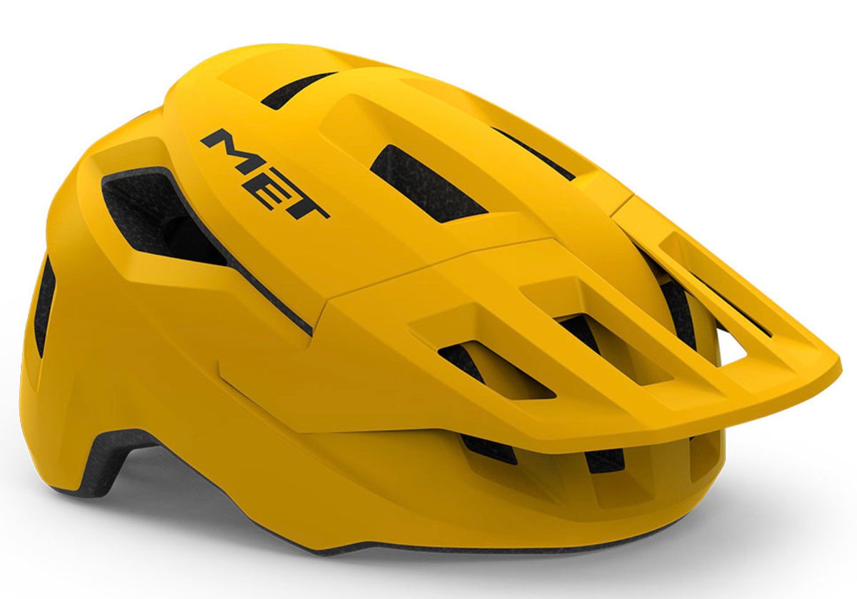 Met Casco Shelter Mips CE Amarillo Burned