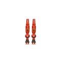 Muc-Off Válvula Tubeless Big Bore Lite Chica 30 mm Naranja