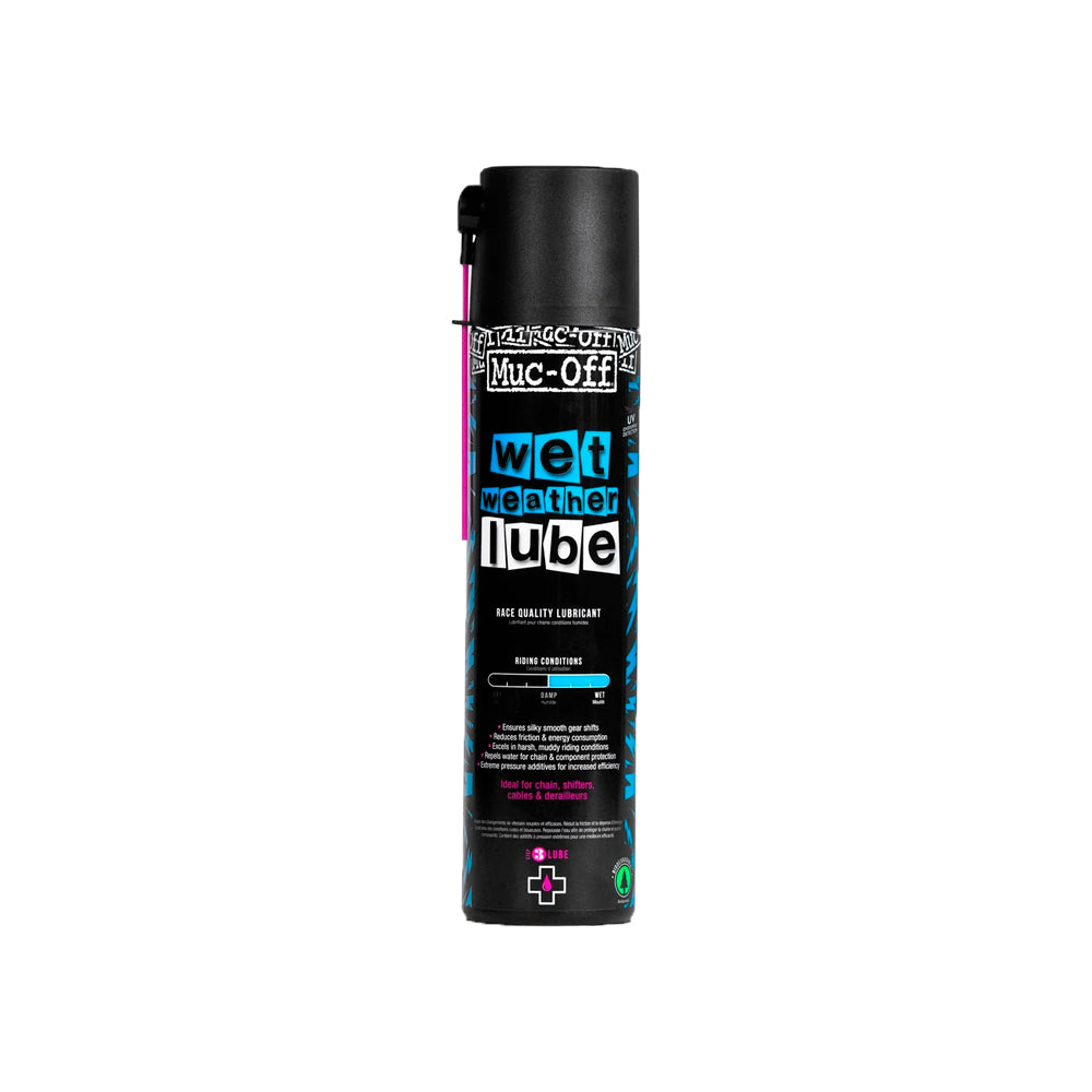 Muc-Off Lubricante Húmedo en Aerosol 400 ml