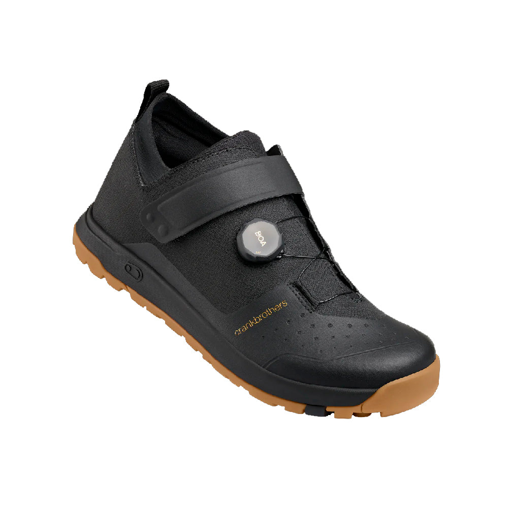 Crank Brothers Zapato Stamp Trail BOA Negro / Dorado