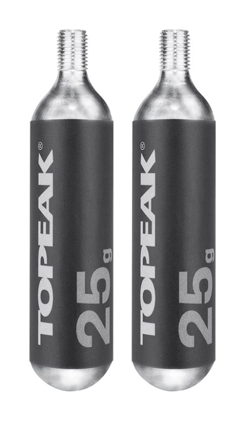 Topeak Cartuchos CO2 25 g (Pack de 2)