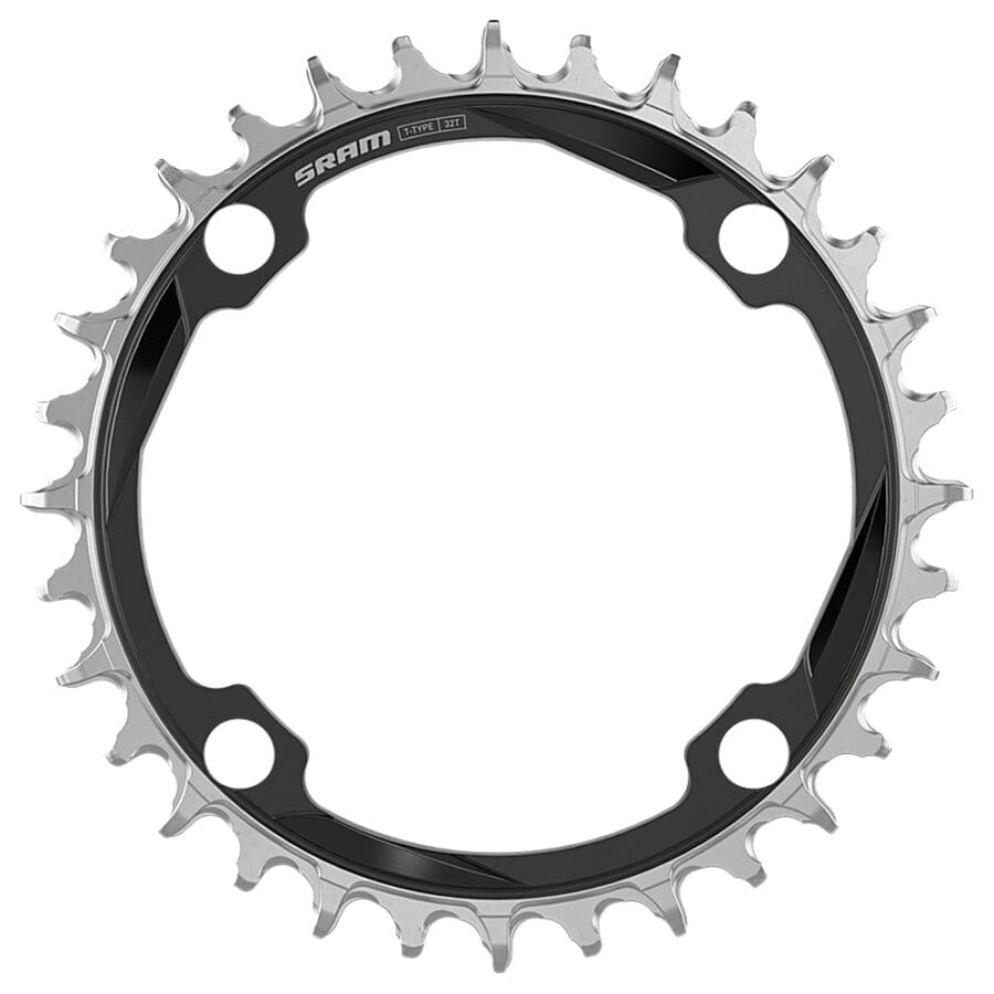 SRAM Plato XX T-Type 104BCD Aluminio CNC Compatible OChain/Light eMTB