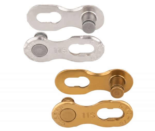 KMC Conector de Candado Plata (2pz)